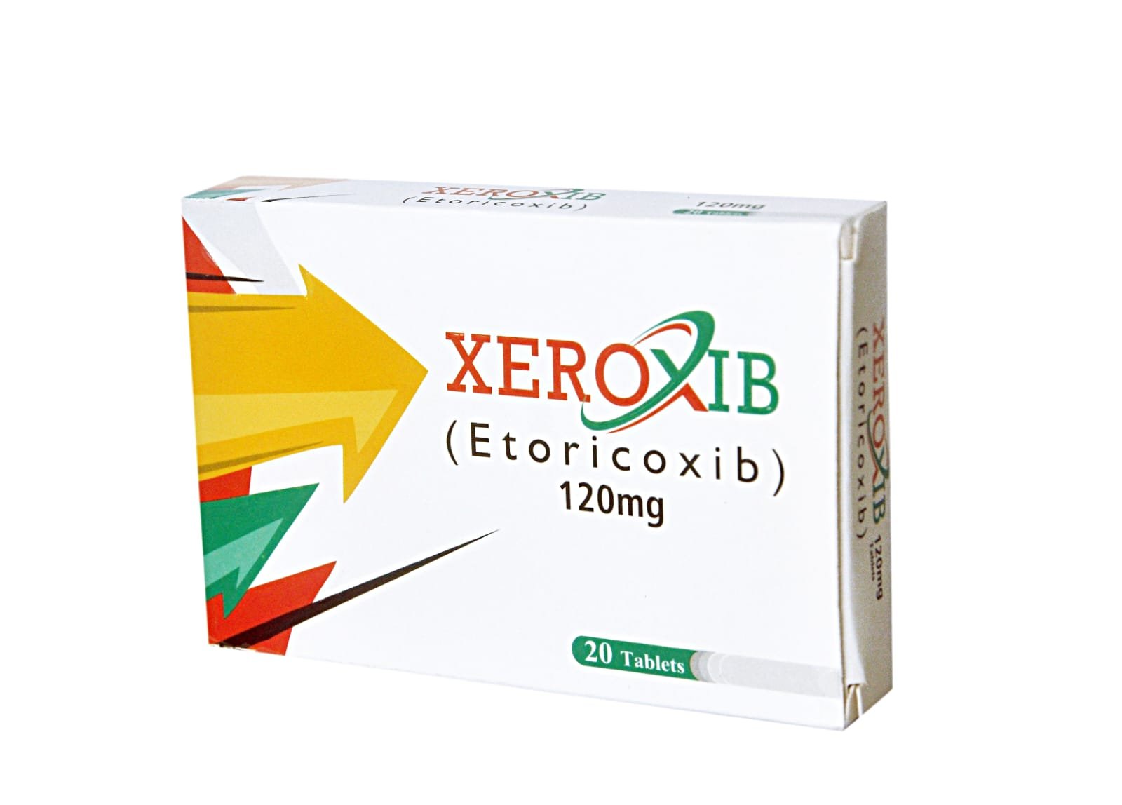 Xeroxib etoricoxib 120mg tablets, 20 tablets